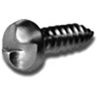 12 x 1/2 Tamper Resistant One Way Round Head Sheet Metal Screw Zinc   Hardware Nut And Bolt Sets  