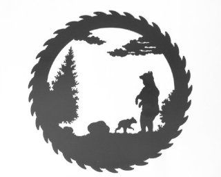Metal Bear Tree Wildlife Silhouette  Other Products  