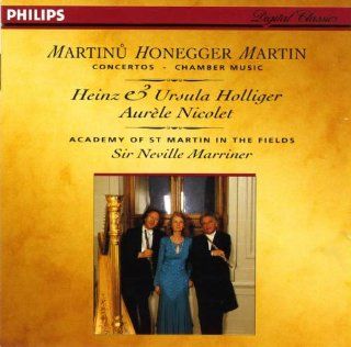 Honegger, Martin, Martinu Chamber Music, Concertos Music