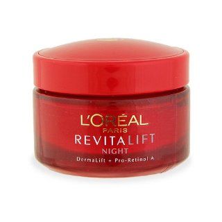 L'oreal Paris Revitalift Dermalift + Pro retinol a Night Cream Anti wrinkle Firming 50 G.  Other Products  