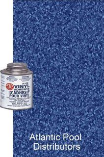 Swimming Pool Patch Kit (KIT2014) Vinyl Liner, BLUE GRANITE, (1) Pc. Of 2 Ft. x 8 inches. W/ 1 ea. 4oz. Glue and Instructions. *Above or Under Water Repair Safe, Strong & Durable.  Swimming Pool Maintenance Kits  Patio, Lawn & Garden