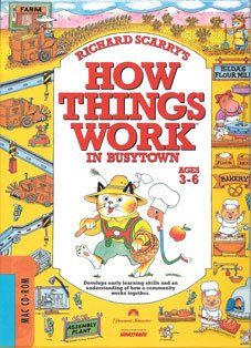 Richard Scarry's How Things Work in Busytown (MAC CD ROM) Also, Interactive Paramount, Also Sii 0671573969 Cmsii 1574340204 Software