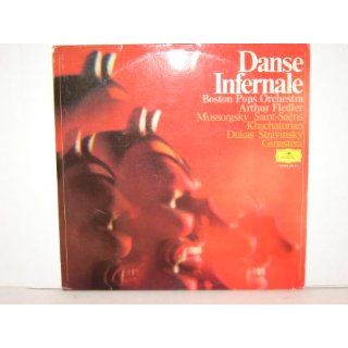 "DANSE INFERNALE"/FIEDLER, BOSTON POPS (also incl. Sabre Dance, Sorcerer's Apprentice, Danse Macabre, Night on Bald Mountain)   DGG 2584004 [LP RECORD] Music