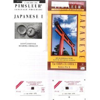 Japanese The Complete Course I, Beginning, Part B Dr. Paul Pimsleur 9781402501098 Books