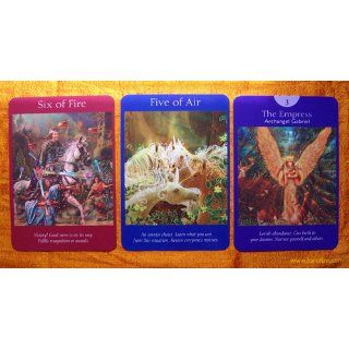 Angel Tarot Cards Doreen Virtue, Radleigh Valentine, Steve A. Roberts 9781401937263 Books