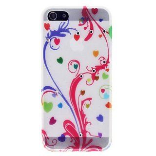 Love Tree Pattern TPU Case with Rhinestone for iPhone 5/5S Cell Phones & Accessories