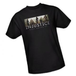 Game Logo    Injustice Gods Among Us Adult T Shirt, Small Movie And Tv Fan T Shirts Clothing