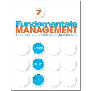 Fundamentals of Management (7th Edition)   Kindle edition by Stephen P. Robbins, Mary Coulter David A. Decenzo. Business & Money Kindle eBooks @ .