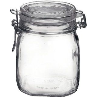 Bormioli Rocco Fido 30 Ounce Glass Storage Jar, Set of 12   Kitchen Storage And Organization Product Sets