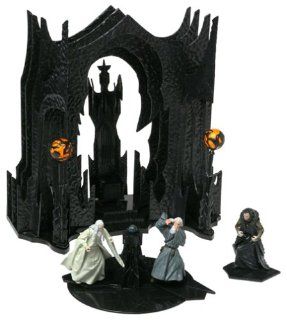 Lord Of The Rings Battle Scenes Saruman's Chamber and Balcony Set 1/24 Scale Toys & Games
