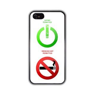 VAPING PERMITTED Black Slim Hard Phone Case Designed Protector Accessory for Apple Iphone 5 *Also Available for Iphone Apple 4 4S 4G and Samsung Galaxy S3* AT&T Sprint Verizon Virgin Mobile Cell Phones & Accessories
