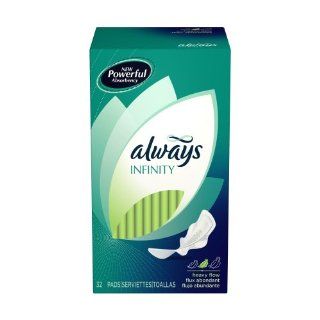 Always Infinity, 32 count Boxes (Pack of 6) Health & Personal Care