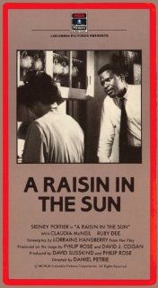 A Raisin in the Sun [VHS] Sidney Poitier Movies & TV