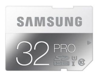 Samsung Electronics 32GB PRO SDHC Upto 90MB/s Class 10 Memory Card (MB SG32D/AM) Computers & Accessories