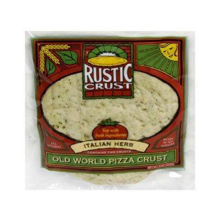 Rustic Crust Italian Herb Pizza Crust ( 12x9 OZ)  Grocery & Gourmet Food