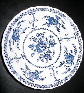 Johnson Brothers Bros China Indies Blue Pattern 6" Square Dessert Fruit Berry Bowl Made in England Kitchen & Dining
