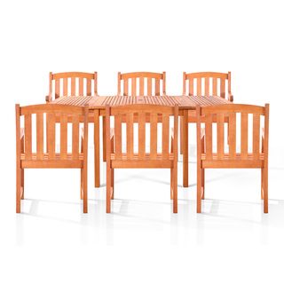 Sydney 7 piece Oil Rubbed Outdoor Dining Set
