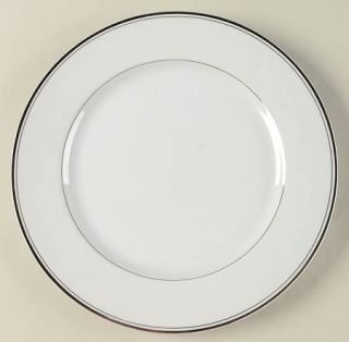 Yamaka Crown Platino Dinner Plate, Fine China Dinnerware   White Background, Pla
