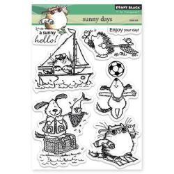 Penny Black Clear Stamps 5 X7.5 Sheet   Sunny Days