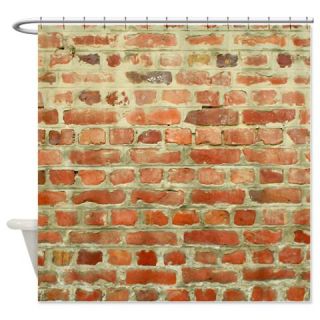  Brick Wall Shower Curtain