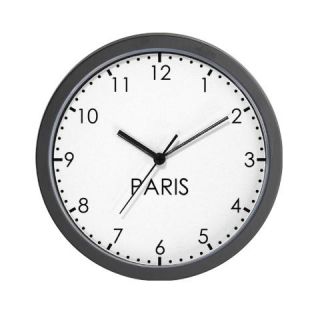  PARIS Modern Newsroom Wall Clock