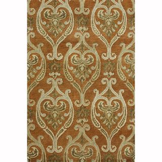 Hand tufted Ferring Spice Wool Rug (710 X 11)