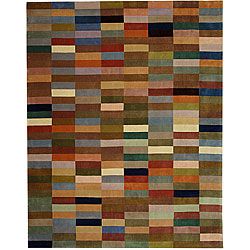 Handmade Rodeo Drive Patchwork Multicolor Rug (9 X 12)