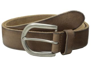 John Varvatos 39MM Harness Buckle Distressed Leather Belt Mens Belts (Brown)