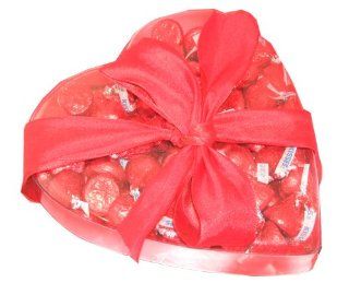 Hershey Red Milk Chocolate Kisses 1 Pound Valentine's Day Chocolate Gift Hear Chocolate Assortments And Samplers  Grocery & Gourmet Food