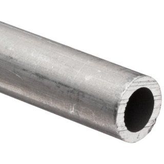 Aluminum 6061 T6 Pipe Schedule 40 1.5" Nominal, 1.61" ID, 1.9" OD, 0.15" Wall, 72" Length
