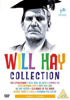 Will Hay Collection   9 DVD Set ( Ask a Policeman / Boys Will Be Boys / Convict 99 / Good Morning, Boys / Hey Hey USA / Oh, Mr. Porter / Old Bones of the River / Where There's a [ NON USA FORMAT, PAL, Reg.2 Import   United Kingdom ] Martita Hunt, W