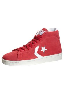 Converse   PRO LEATHER SUEDE MID   High top trainers   red