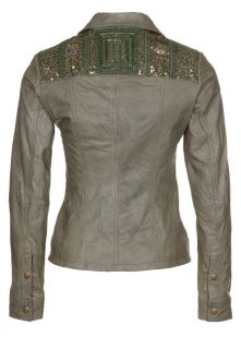 Goosecraft Leather jacket   grey