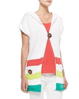 Neon Buddha Sunshine One Button Sweater, Essential Tank & Boardwalk Button Cuff Leggings