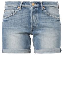 for all mankind   SLOUCHY   Denim shorts   blue