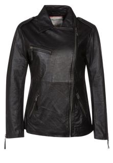 Pepe Jeans   WELLA   Leather jacket   black