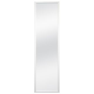 MCS Industries 13.5 in x 49.38 in White Rectangular Framed Wall Mirror