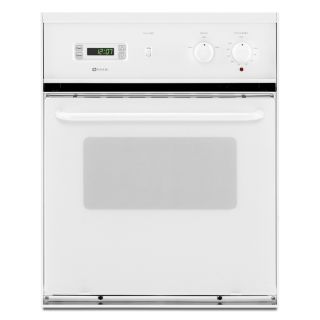 Maytag 24 in Single Electric Wall Oven (White)