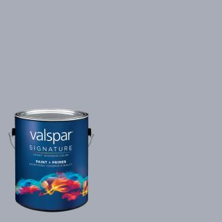 Creative Ideas for Color by Valspar Gallon Interior Satin Paint and Primer in One (Color Evening Twilight)