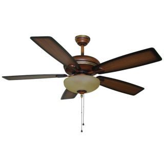 Harbor Breeze Cabrillo 52 in Walnut Multi Position Ceiling Fan with Light Kit