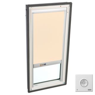 VELUX Fixed Tempered Skylight with Solar Powered Light Blocking Shade (Fits Rough Opening 57.44 in x 24 in; Actual 21 in x 4.5 in)
