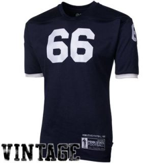 Tiedman & Formby Penn State Nittany Lions #66 1966 Vintage Durene Football Jersey   Navy Blue