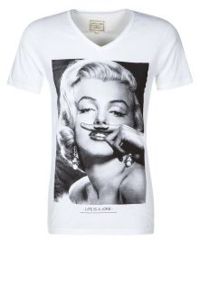 Eleven Paris   MARYLIN   Print T shirt   white