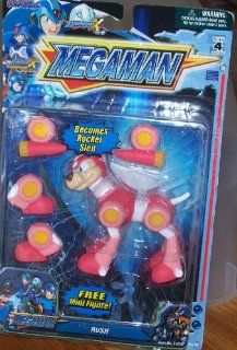MEGAMAN RUSH BECOMES ROCKET SLED Toys & Games