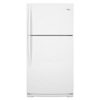 Whirlpool 21.08 cu ft Top Freezer Refrigerator (White) ENERGY STAR