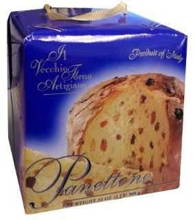Il Vecchio Forno Traditional Panettone Italian Christmas Cake 1 kilo (2.2lb)  Baklava  Grocery & Gourmet Food