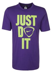 Nike Performance   Print T shirt   purple