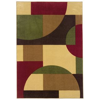 Oriental Weavers of America Hennessy 47 in x 5 ft 11 in Rectangular Multicolor Geometric Area Rug
