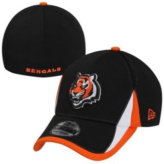 New Era Cincinnati Bengals 39THIRTY Training Flex Hat   Black
