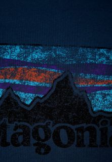 Patagonia VINTAGE 73 LOGO   Print T shirt   blue